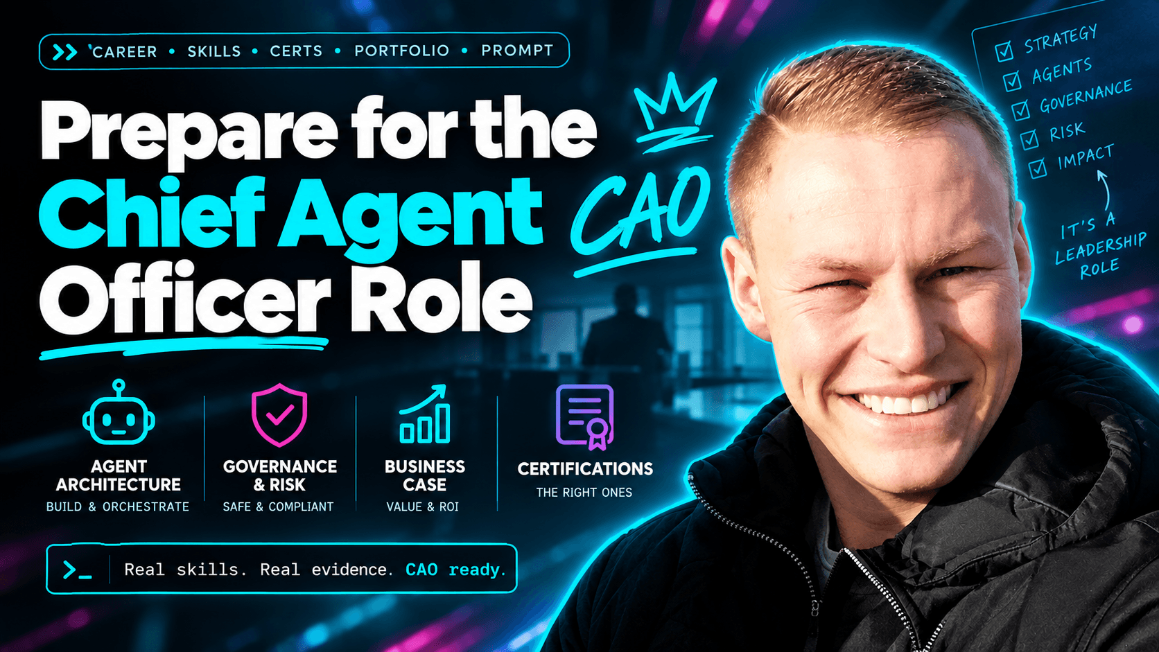Prepare for the Chief Agent Officer role